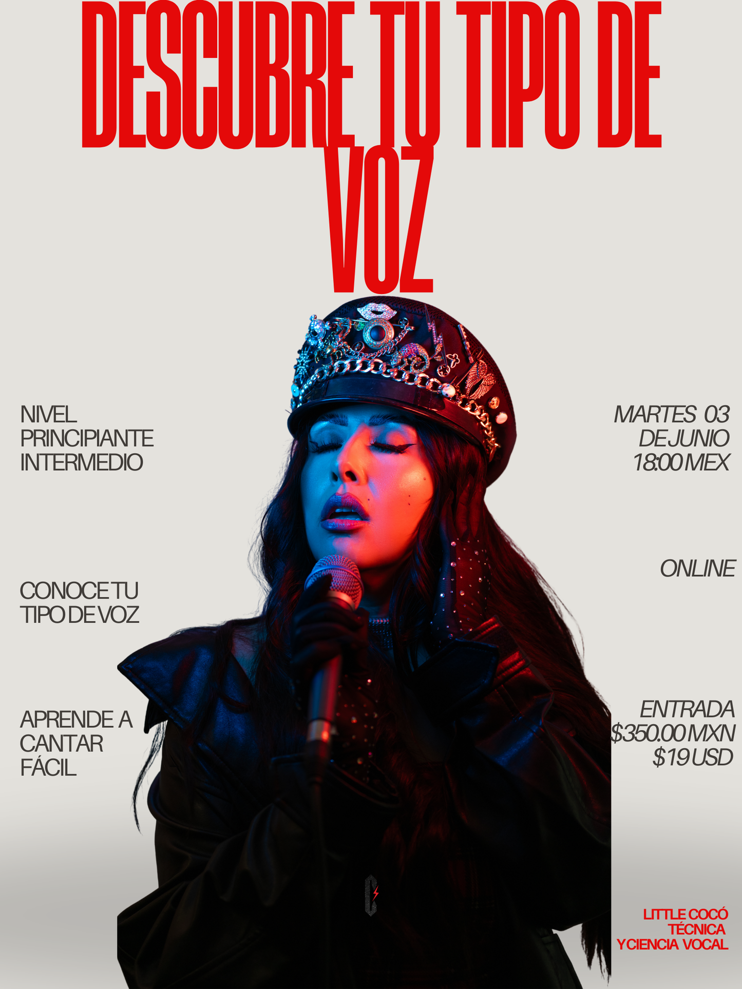 Webinar: Descubre tu tipo de voz