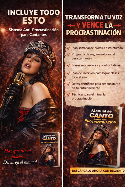MANUAL DE CANTO 2026
