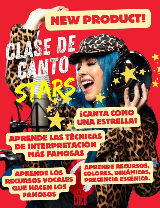 Clase de Canto Stars