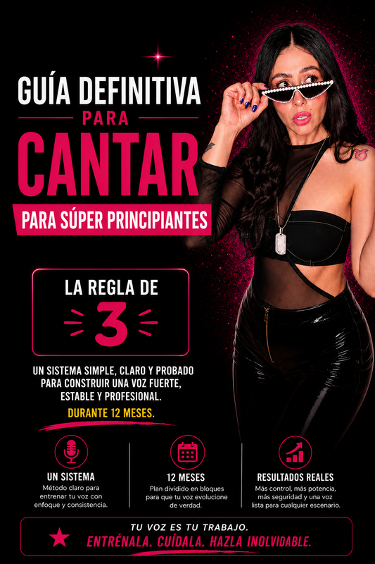 GUÍA PARA CANTAR PARA PRINCIPIANTES